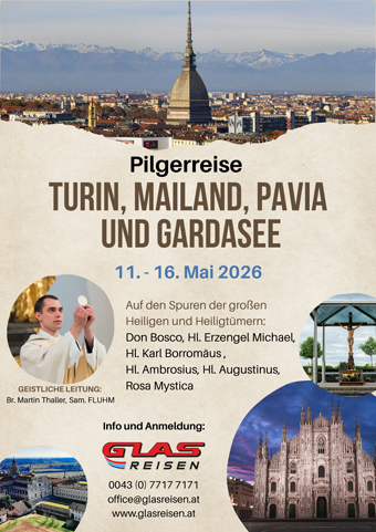 pilgerreise turin mailand br martin mai 2026